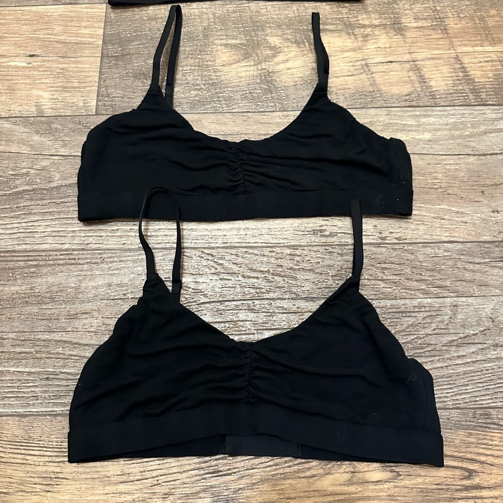 Lot of MeUndies Black Bralettes size small - Picture 2 of 4